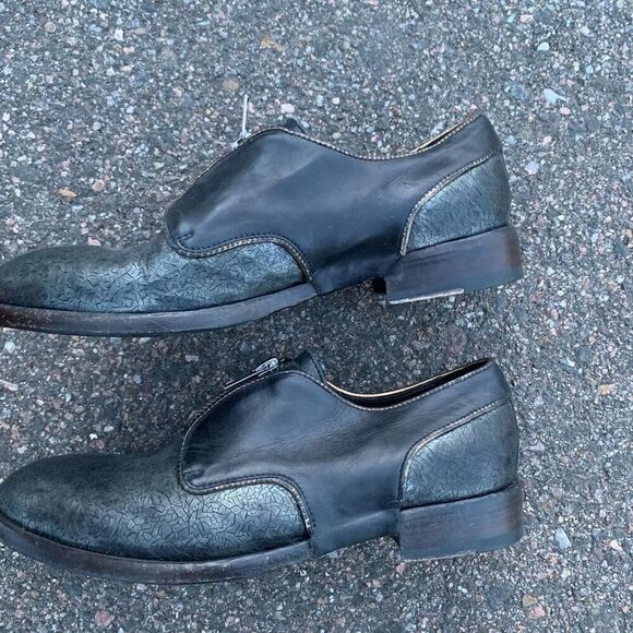 LA BOTTEGA voters genuine leather loafers ankle boots womens 7.5 true to size - Picture 1 of 7
